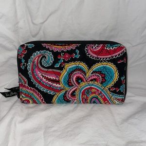Paisley quilted Vera Bradley wallet